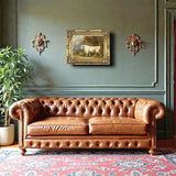 Fine Oleograph on Canvas of a Prize Bull in a Landscape