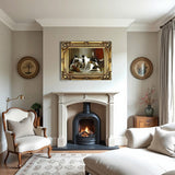 Gilt Framed Oleograph - Puckeridge Foxhounds