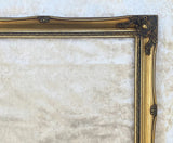 Fine Large Ornate Rococo Gilt Wood & Gesso Gallery Picture Frame