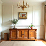 Fine Oleograph on Canvas of a Bay Hunter in a Stable after Emil Volkers