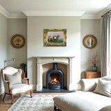 Fine Lithograph on Stretched Canvas of "Newmarket Start" - Alfred Munnings