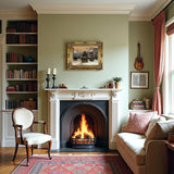 Fine Oleograph on Canvas of Place de la Madeleine in Winter aft. Eduoard Cortes