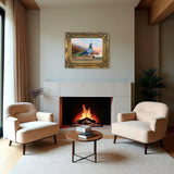 Fine Oleograph on Canvas of the Racing Pigeon "The Leader"