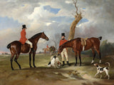 Oleograph on Canvas of "The Quorn Hunt"