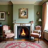 Gilt Framed Oleograph of a group of Hounds