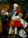 Fine Full Length Portrait of Bonnie Prince Charlie - Oleograph on Canvas