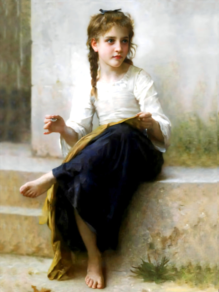 Exquisite Oleograph on Canvas - 