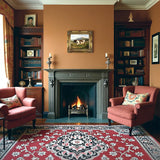 Fine Oleograph on Canvas of a Prize Bull in a Landscape