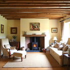 Oleograph on Canvas of a Long Haired Tabby Cat on a Cushion in a Gilt Gesso Frame