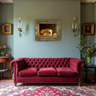 Gilt Framed Oleograph "Waiting for Master"