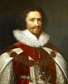 Fine Ebonised Framed Oleograph of the Duke of Buckingham