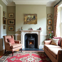 Gilt Framed Lithograph on Canvas - Foxhounds at the Stable Door after the original by John Emms