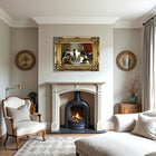 Gilt Framed Oleograph - Puckeridge Foxhounds