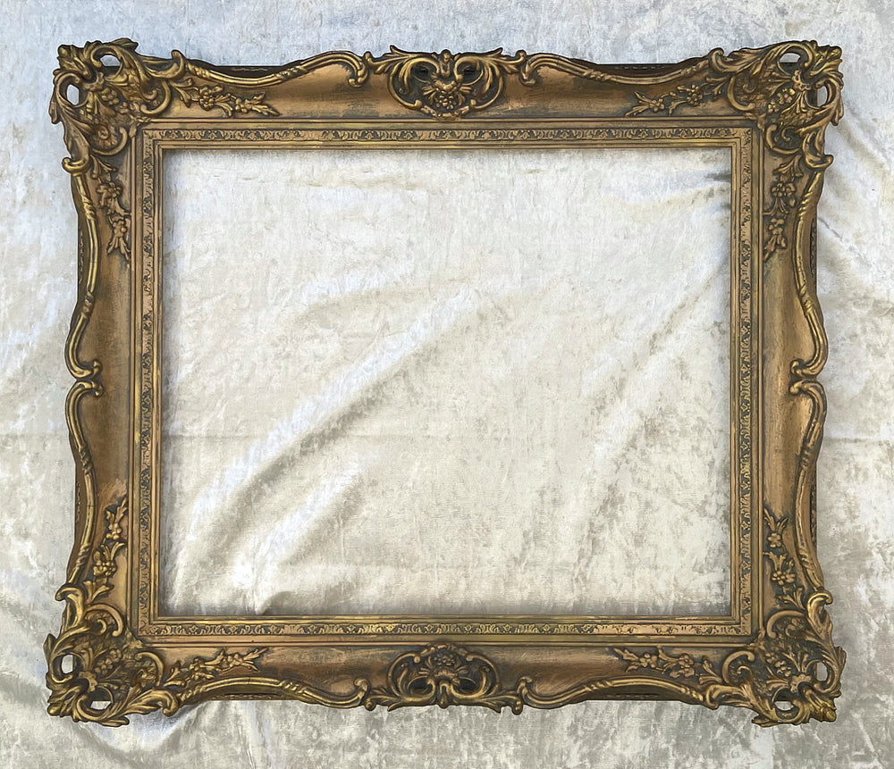 Stunning Large Late C20th Vintage Hand Made Ornate Rococo Gilt Wood & Gesso Gallery Picture Frame  SOLD