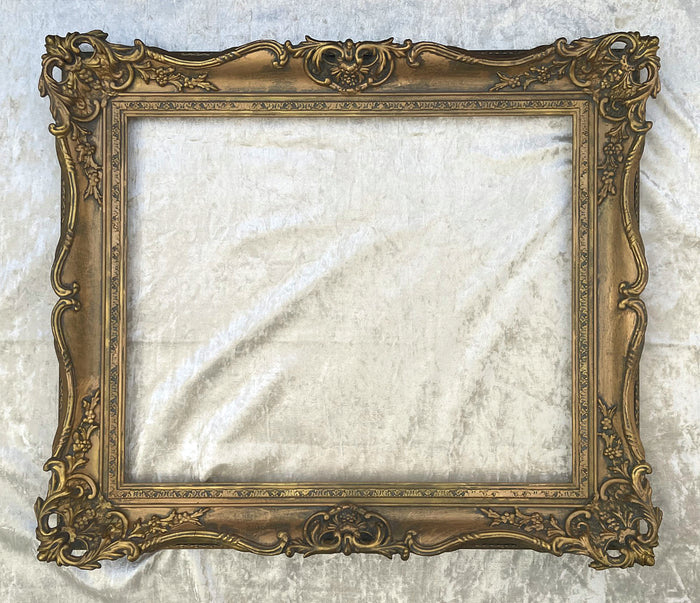 Stunning Large Late C20th Vintage Hand Made Ornate Rococo Gilt Wood & Gesso Gallery Picture Frame  SOLD