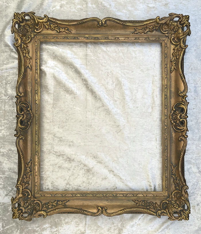 Stunning Large Late C20th Vintage Hand Made Ornate Rococo Gilt Wood & Gesso Gallery Picture Frame  SOLD