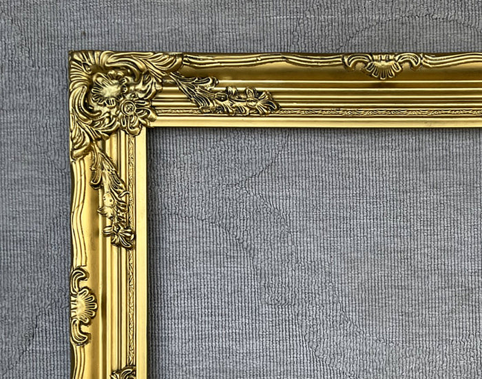 Fine Large Ornate Rococo Gilt Wood & Gesso Gallery Picture Frame