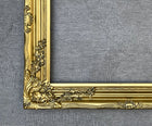 Fine Large Ornate Rococo Gilt Wood & Gesso Gallery Picture Frame