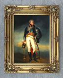 Duke of Cumberland in Light Dragoon Uniform - Fine Portrait Oleograph on Canvas