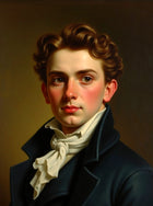 Fine Gilt Framed Oleograph - Portrait of an Edwardian Gentleman