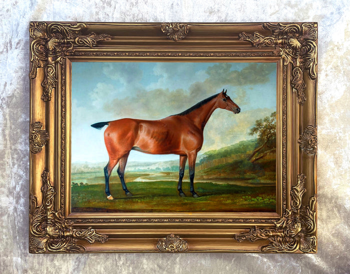 Excellent Lithograph on Canvas -