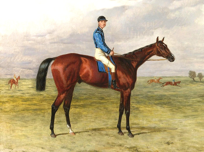 Fine Oleograph on Canvas of the Bay Colt 