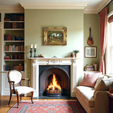 Fine Oleograph on Canvas - Dapple Grey Horse with Hounds  aft. John Ferneley