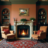 Fine Oleograph on Canvas of a Chestnut Horse in a Landscape aft. J Ferneley Jnr