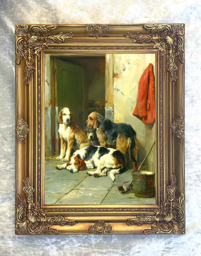 Fine Oleograph on Canvas - 