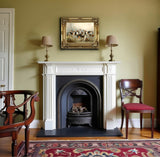 Fine Framed Oleograph of  Foxhounds in a Stable