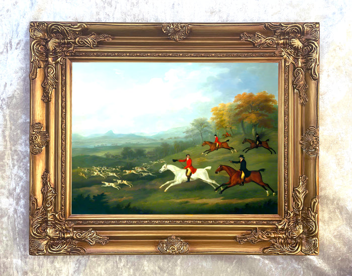 Oleograph on Canvas of 