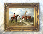 Oleograph on Canvas of "The Quorn Hunt"
