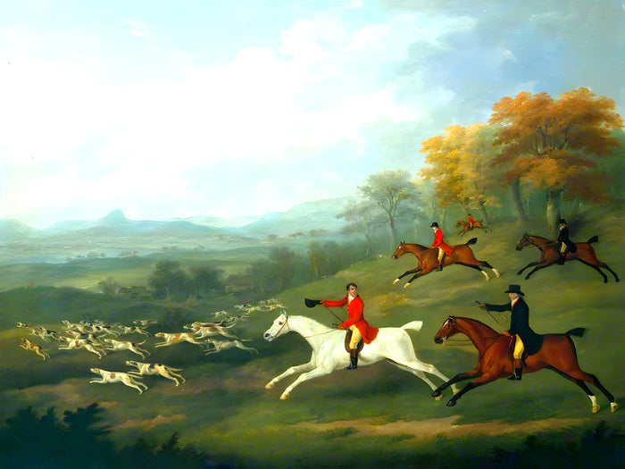 Oleograph on Canvas of 