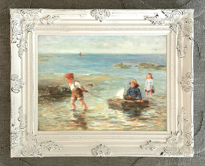 Fine Oleograph on Canvas - 