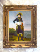 Fine Oleograph on Canvas - Portrait of a Napoleon Bonaparte