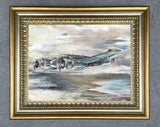 Fine Mid C20th Vintage Watercolour depicting a WW2 Bristol Blenheim Bomber