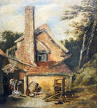 Superb Early C19th Scottish School Oil on Canvas - The Woodland Cottage - Horatio McCulloch (1805-1867) SOLD
