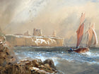 Superb C19th Victorian Maritime Watercolour - Shipping off the Coast - attrib Clarkson Frederick Stanfield (1793-1867)  SOLD