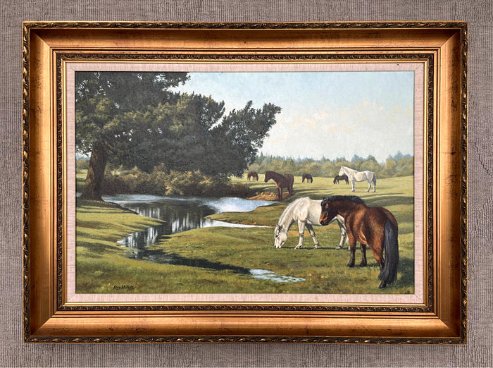 Superb Vintage Oil on Canvas - 