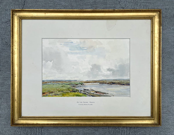 Superb Early C20th Watercolour - On the Frome by Claude Hayes RI ROI (1852-1922) SOLD