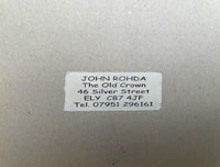 Beautiful Vintage C20th Miniature Oil on Board Impressionist Landscape - John Rohda SOLD