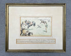 Excellent Edwardian Watercolour by George Denholm Armour (1864-1949) - "The Newly Imported American Seat" SOLD