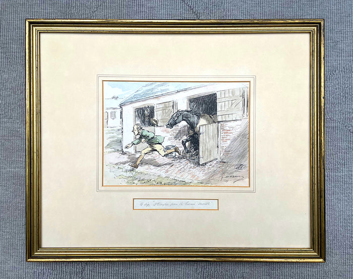 Superb Edwardian Watercolour by George Denholm Armour (1864-1949) - 
