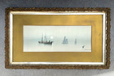 Fine Early C20th Nautical Watercolour by Garman Morris - "Evening" SOLD