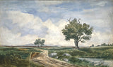 Superb C19th Victorian Watercolour - Extensive Landscape by Henry Albert Hartland RHA (1840-1895) dated 1875 SOLD