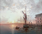 A Fine Vintage Mid C20th Impressionist Oil on Canvas - Shipping in Port SOLD