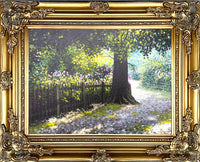 Fine Vintage Landscape Oil on Canvas - "Park Life" by John Palmer 1993 SOLD