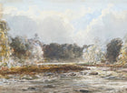 Fine C19th Victorian Watercolour -  The River Stour - by Edmund Morison Wimperis 1896 SOLD