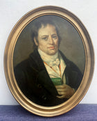 Fine Vintage Oil on Board Portrait of an C18th Gentleman SOLD