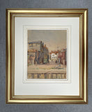 Superb Early C20th Watercolour of Docks at Ipswich - attrib Leonard Squirrel (1893-1979) SOLD